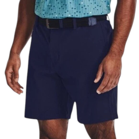 Under Armour Iso-Chill Golf Shorts Men's Size 38 Navy Blue NWT - Picture 3 of 16